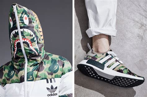 W2C Bape x Adidas Originals Down Jacket 